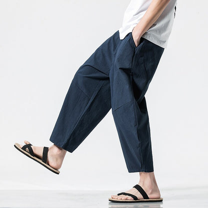 Loose Cotton Summer Pants