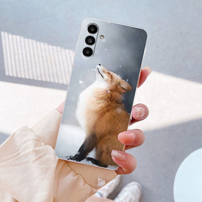 Samsung Marble Painted Silicone Case