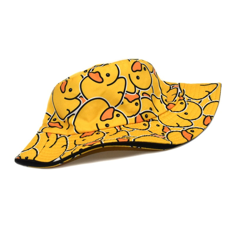 Yellow Duck Bucket Hat