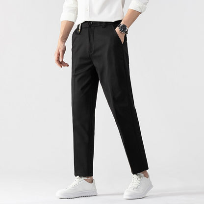 Ankle-Length Business Casual Pants