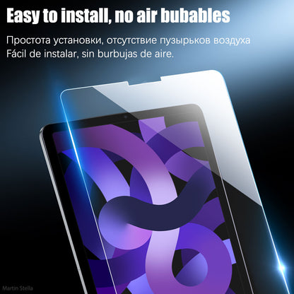 2 Piece Tempered Glass Screen Protector For iPad