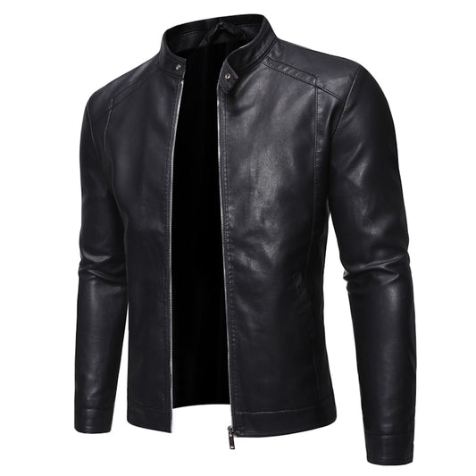 Autumn Faux Leather Jacket