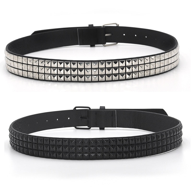 Pyramid Fashion Rivet Belt