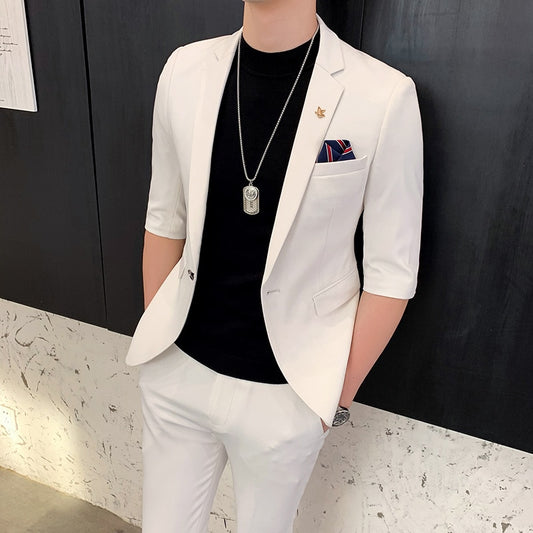 Half Sleeve Spring Suit