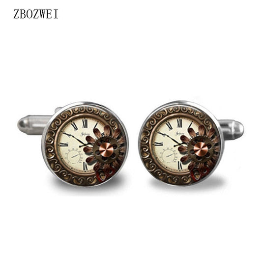 Flower Gear Cufflinks