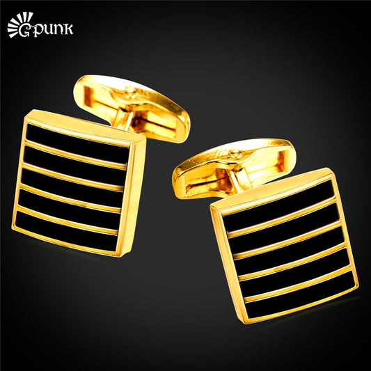 Classic Stripe Cufflinks