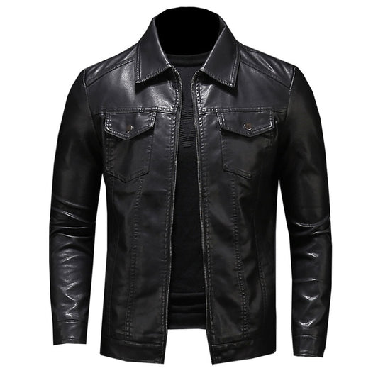 Fashion Faux Leather Jacket