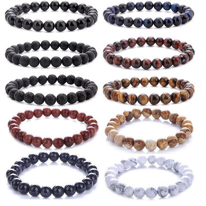 Natural Stone Tiger Eye Bracelet