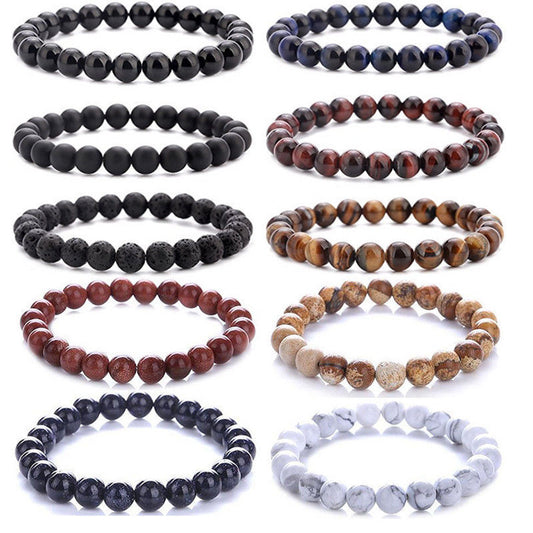 Natural Stone Tiger Eye Bracelet