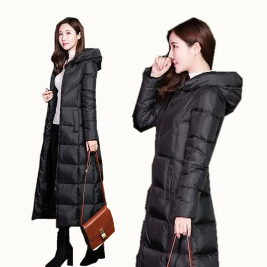 Slim Over-Knee Parka