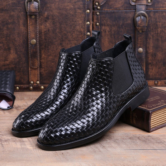 Snakeskin Chelsea Boots