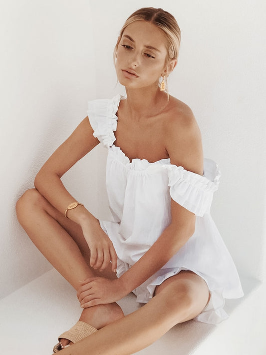Ruched Sleepwear Set