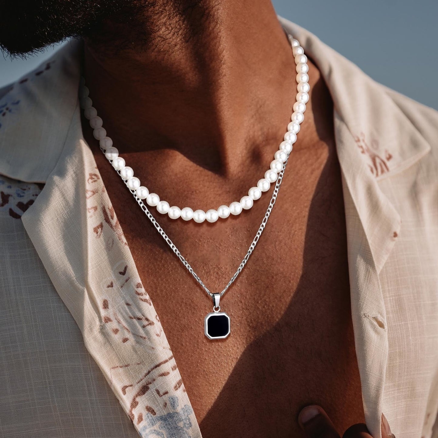 VNOX 2 piece Necklace