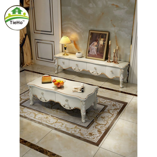 European Style Vintage TV Cabinet