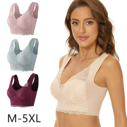 Seamless Large Size Push Up Bra