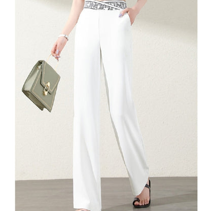 Ice Silk Chiffon Pants