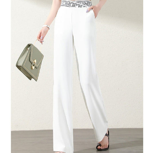 Ice Silk Chiffon Pants