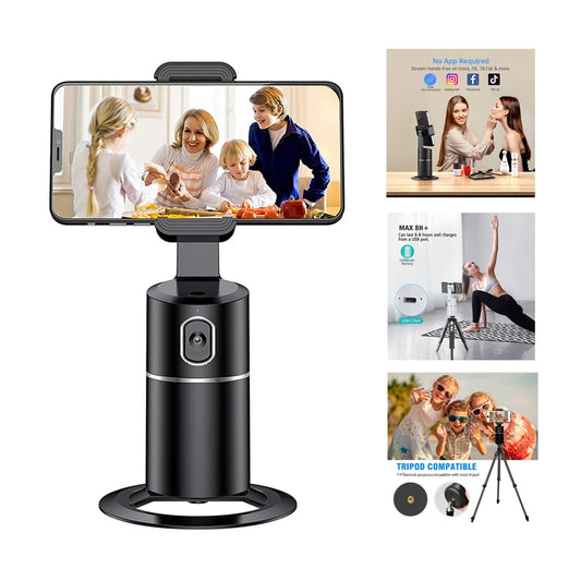 360° Auto Tracking Phone Holder