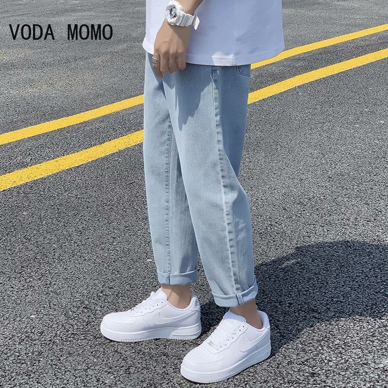 Loose Ankle Jeans