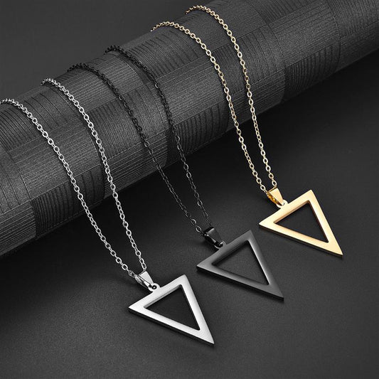 Triangle Pendant Necklace