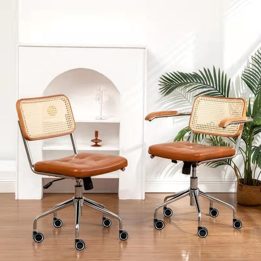 Retro Bamboo Woven Chair