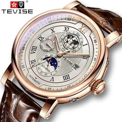 TEVISE Waterproof Business Watch