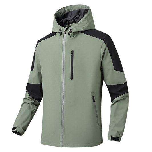 Spring Windproof Hooded Jacket