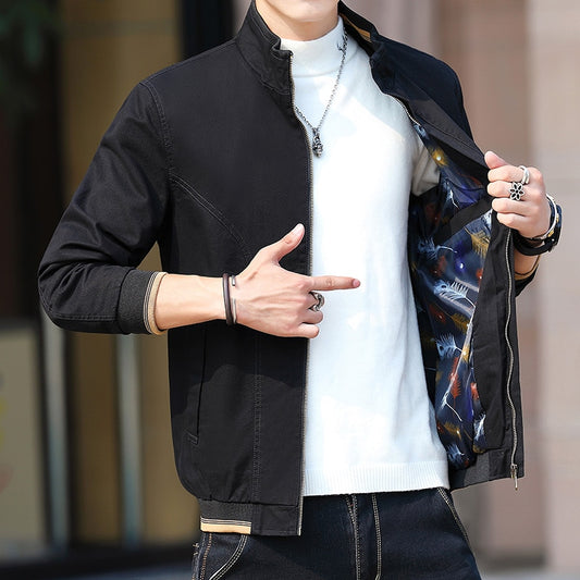 Standing Collar Bomber Jacket