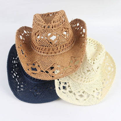 Hollowed Straw Cowboy Hat