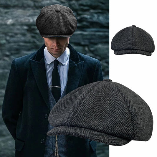Herringbon Beret