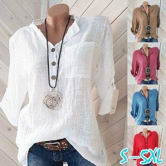 Ruffled Sleeve Blouse