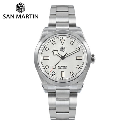 San Martin 38mm Vintage Dial Watch