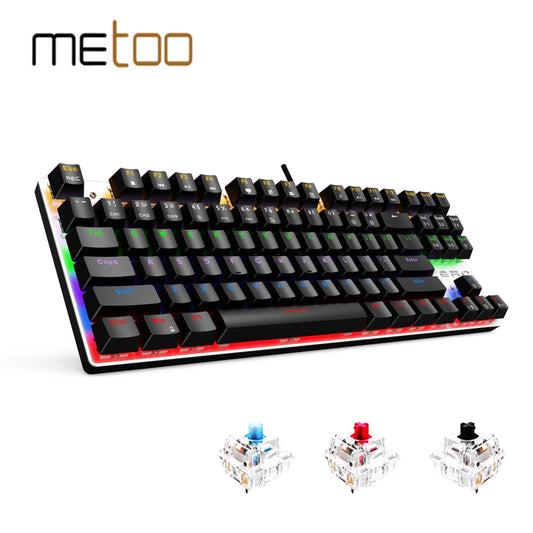 METOO Wired Gaming Keyboard