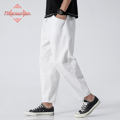Loose Cotton Summer Pants