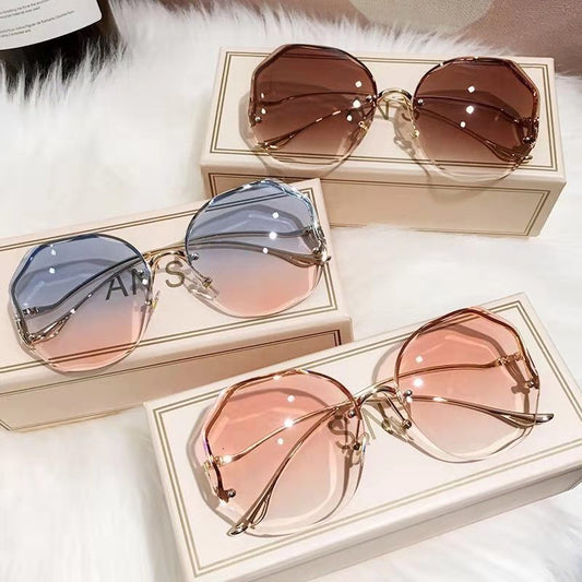 ZUIDID Gradient Round Sunglasses