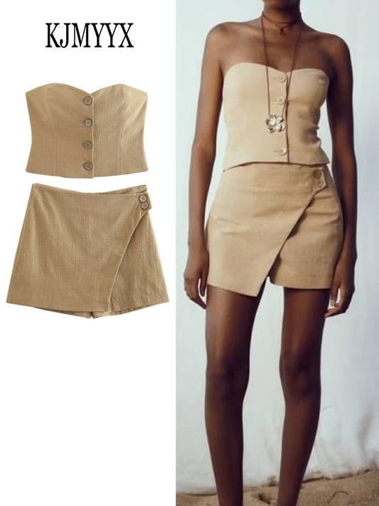 KJMTTX 2 Piece Shorts Set