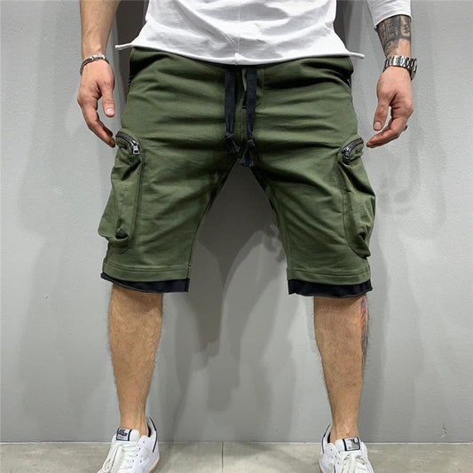 Loose Multi-Pocket Shorts