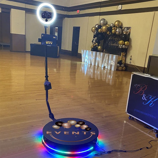 Automatic 360 Photo Booth Degree Camera Spinner