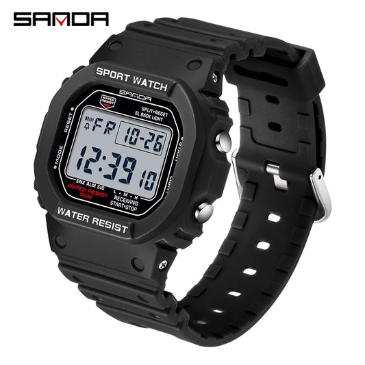 SANDA Military Digital Watch