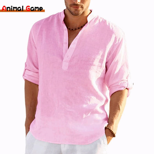 RS Animal Game Linen Shirt