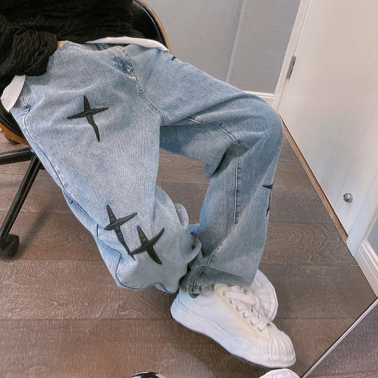Wide Street Cargo Jeans