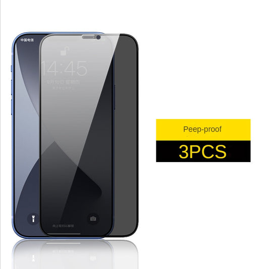 3 Pieces Tempered Glass For iPhone