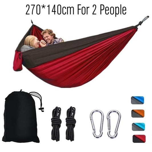 Nylon Color Double Hammock