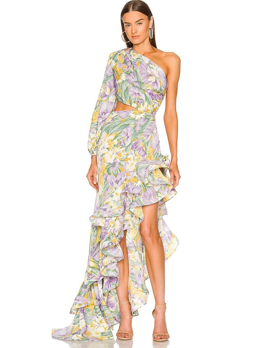 Designer Floral Dress