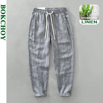Casual Linen Trousers
