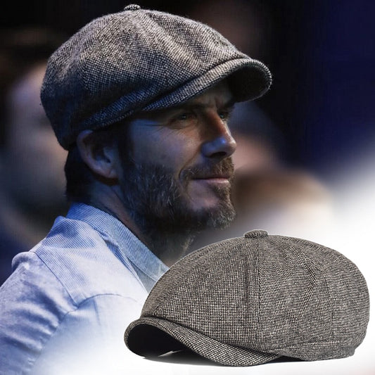 Thick Newsboy Flat Cap