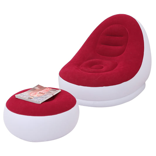 Outdoor Egg Recliner w/ Stool