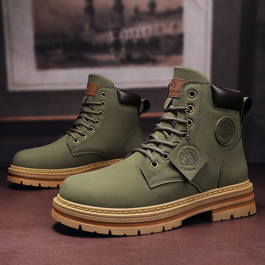 Brogue Wingtip Boots