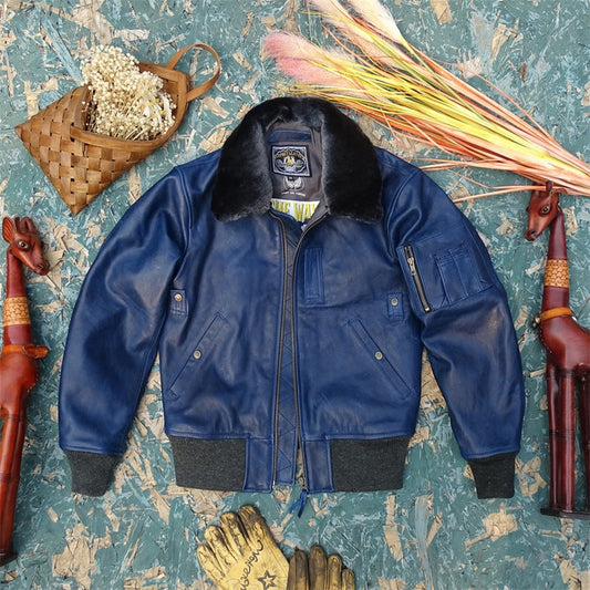 Full Grain Cow Leather Jacket