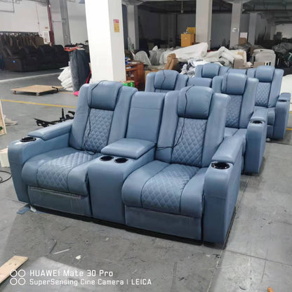 Italian Leather Electric Cinema Recliners